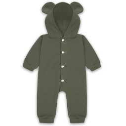 Baby-Overall mit Kapuze und...