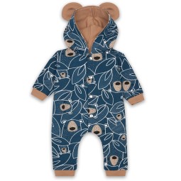 Baby-Overall mit Kapuze und...