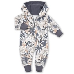 Baby-Overall mit Kapuze mit...