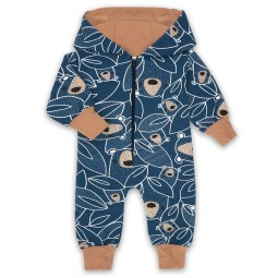 Baby-Overall mit Kapuze mit...