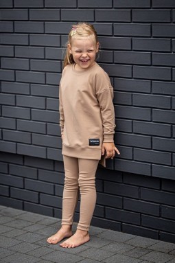 Gerippte Leggings für...