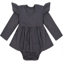 Baby-Body Kleid Graphite -...