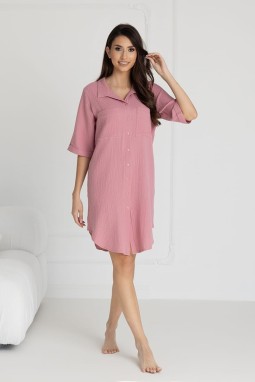 Nachthemd aus Musselin...