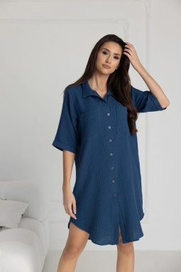 Nachthemd aus Musselin...