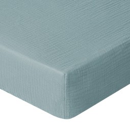 Musselin-Spannbettlaken...