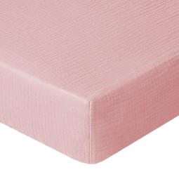 Musselin-Spannbettlaken...