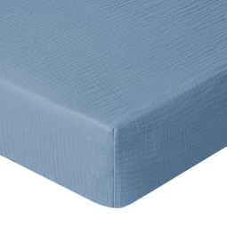 Musselin-Spannbettlaken...