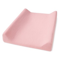 Musselin-Wickelauflagenbezug 50x70/80 cm Dusty Pink – Dolce Sonno
