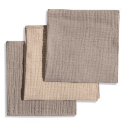 Babywindeln aus Baumwoll-Musselin PREMIUM 30x30 cm MIX09 - Dolce Sonno