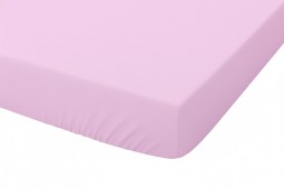 Spannbettlaken Jersey 60x120 Rosa 100% Baumwolle Premium – Dolce Sonno